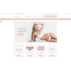 Bralette Lingerie OpenCart Template