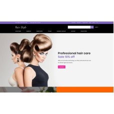 Hair Style - Beauty Store Multipage Creative OpenCart Template