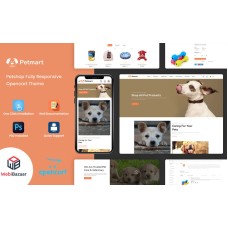 PetMart - Pet Store and Pet Food OpenCart Template