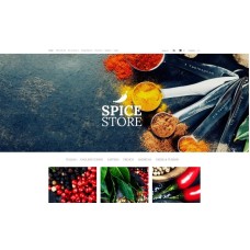 Spice Food Shop OpenCart Template