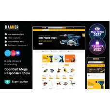 Hammer - Mega Tool Super Store OpenCart Template