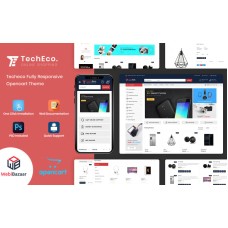 Techeco - The Shopping Mall OpenCart Template