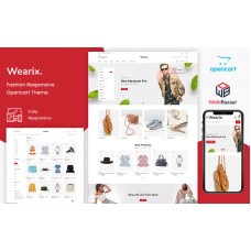Wearix - Multipurpose Fashion OpenCart Template