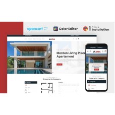Axria - Real Estate Agency Opencart Theme