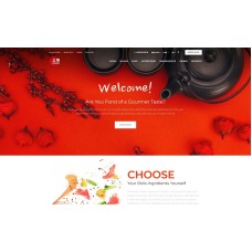 Japanese Restaurant - Bright Sushi Food Restaurant OpenCart Template