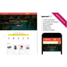Flyingo - The Mega Travel Store Premium OpenCart Template