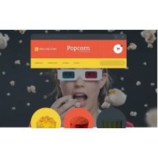 Popcorn Online Store OpenCart Template