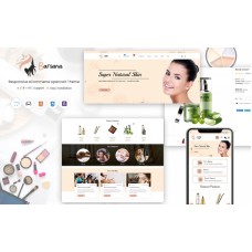 Barsana Advanced Beauty Store Theme for Opencart