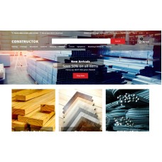 Constructor - Building Materials Creative OpenCart Template