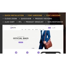 Melittin - Bag Store OpenCart Template