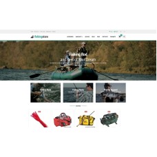 Fishing Supplies OpenCart Template