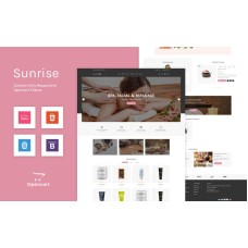 Sunrise - Spa | Facial | Massage OpenCart Template