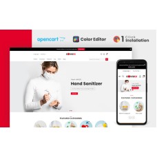 Covidex - Health + Medicine Store OpenCart Template