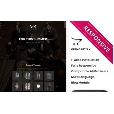 VR Collection Fashion Store Responsive OpenCart Template