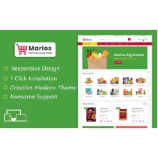 Marlos Grocery and Organic Responsive OpenCart Template