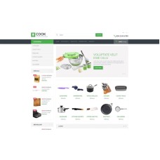 Kitchen Supplies Store OpenCart Template