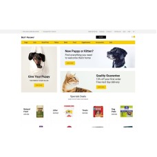 Best Friends - Pets Store Clean OpenCart Template