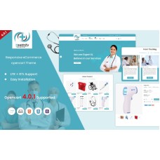 Healthify Responsive OpenCart Template 4.0