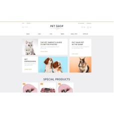 Pet Shop OpenCart Template