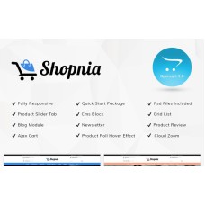 Shopnia Mega Store OpenCart Template