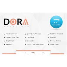 Dora Furniture Shop OpenCart Template
