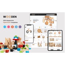 Wooden - Kitchen & Toys Responsive OpenCart Template