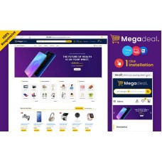 Megadeal – Electronic Marketplace OpenCart Store