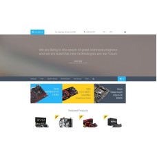 Hardware OpenCart Template