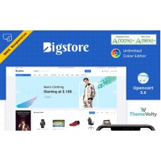 Big Store - Mega Electronics Shop OpenCart Template