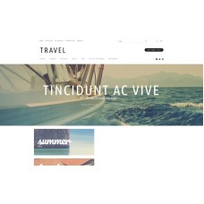 Travel Tours Store OpenCart Template