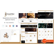 Jewel Star - Opencart Template for Online Jewelry Selling Store