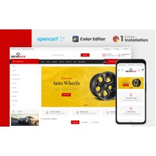 Dream Autoparts Store OpenCart Template
