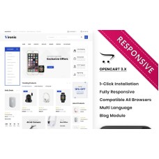 Vironic - The Mega Electronic Store OpenCart Template