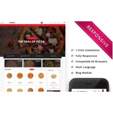 Pizzap - The Pizza Store OpenCart Template