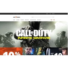 Game Portal Responsive OpenCart Template