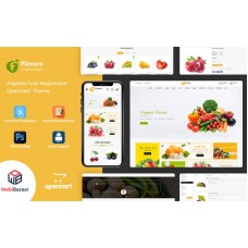 Flavoro - Organic Food OpenCart Template
