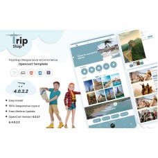 Tripstap - Tour, Hotels, Travels OpenCart 4 Template