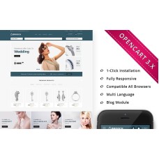 Brooch Jewellery - Responsive OpenCart Template