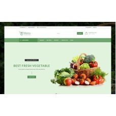 Metro Grocery and Vegetables OpenCart Template