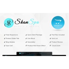 Skon Spa Beauty - Health Responsive OpenCart Template