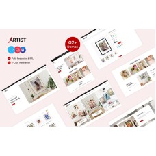 Artist - Art and Gallery Multipurpose Responsive Opencart Theme