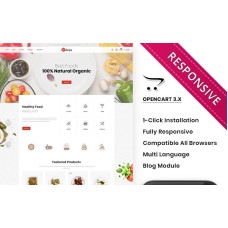 Nutripe - The Food Store OpenCart Template
