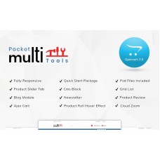 Pocket Multi-tools Store OpenCart Template