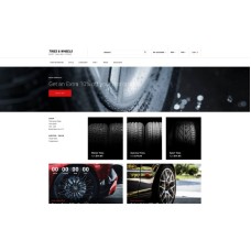 Tires & Wheels - Auto Parts Online Store OpenCart Template