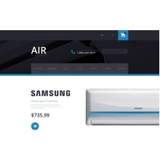 Air Conditioning OpenCart Template