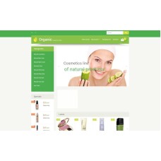 Organic Cosmetics OpenCart Template