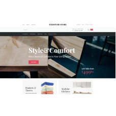 Style & Comfort - Furniture Store OpenCart Template