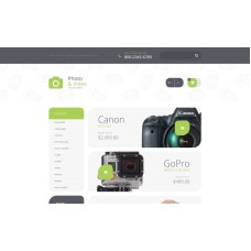 Photo Supplies OpenCart Template