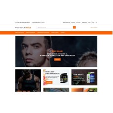 Nutrition Help - Sports Food Store Clean OpenCart Template