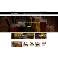 Brew Shop.com - Efficient Alcohol Online Shop OpenCart Template